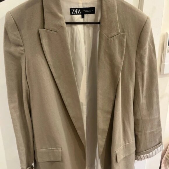 Linen Blazer - Picture 1 of 4